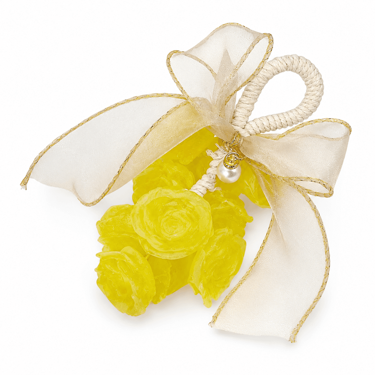 Yellow Rose Bouquet Artisan Soap