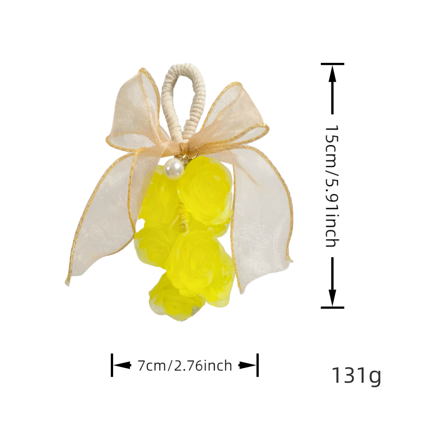 Yellow Rose Bouquet Artisan Soap thumbnail 4