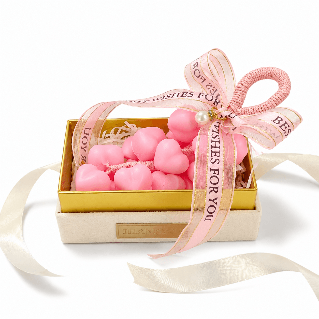Pink Heart Cluster Artisan Soap thumbnail 3