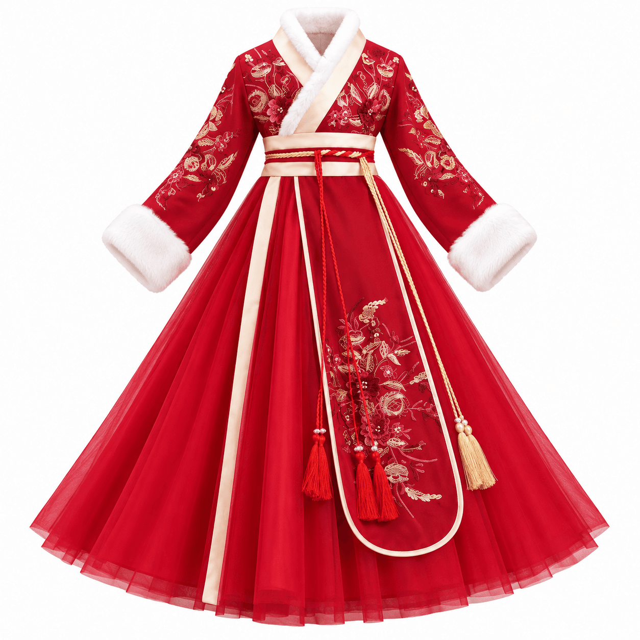 Chili Princess Hanfu Dress for Girls thumbnail 5