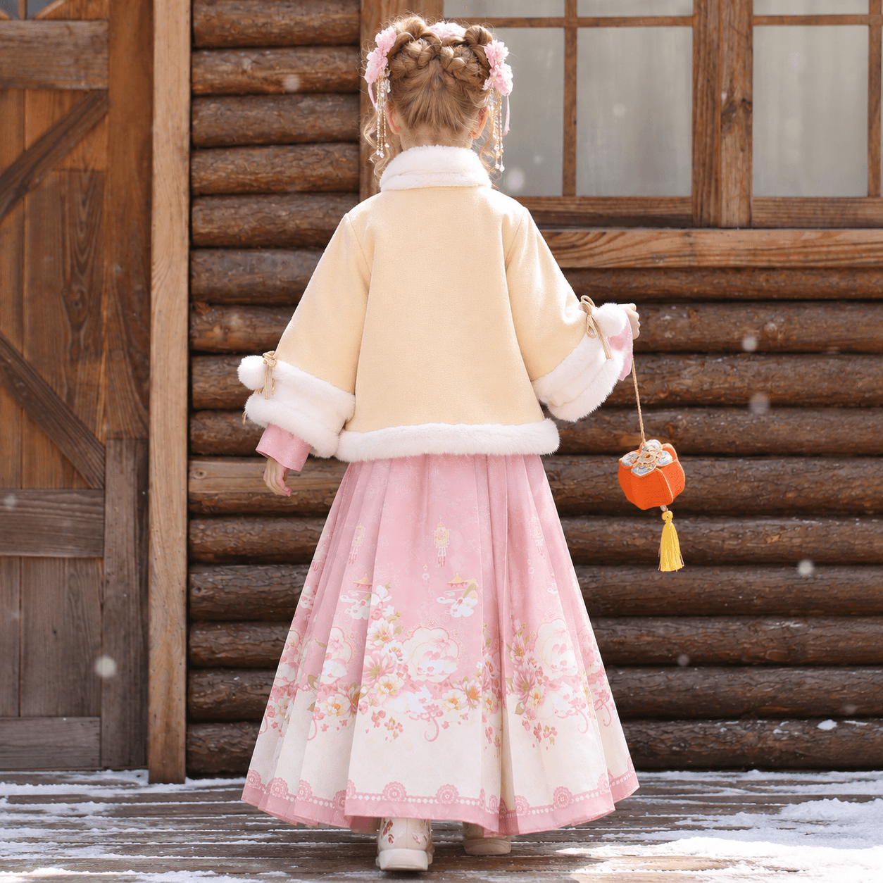 Escaping Princess Hanfu Dress for Girls thumbnail 4