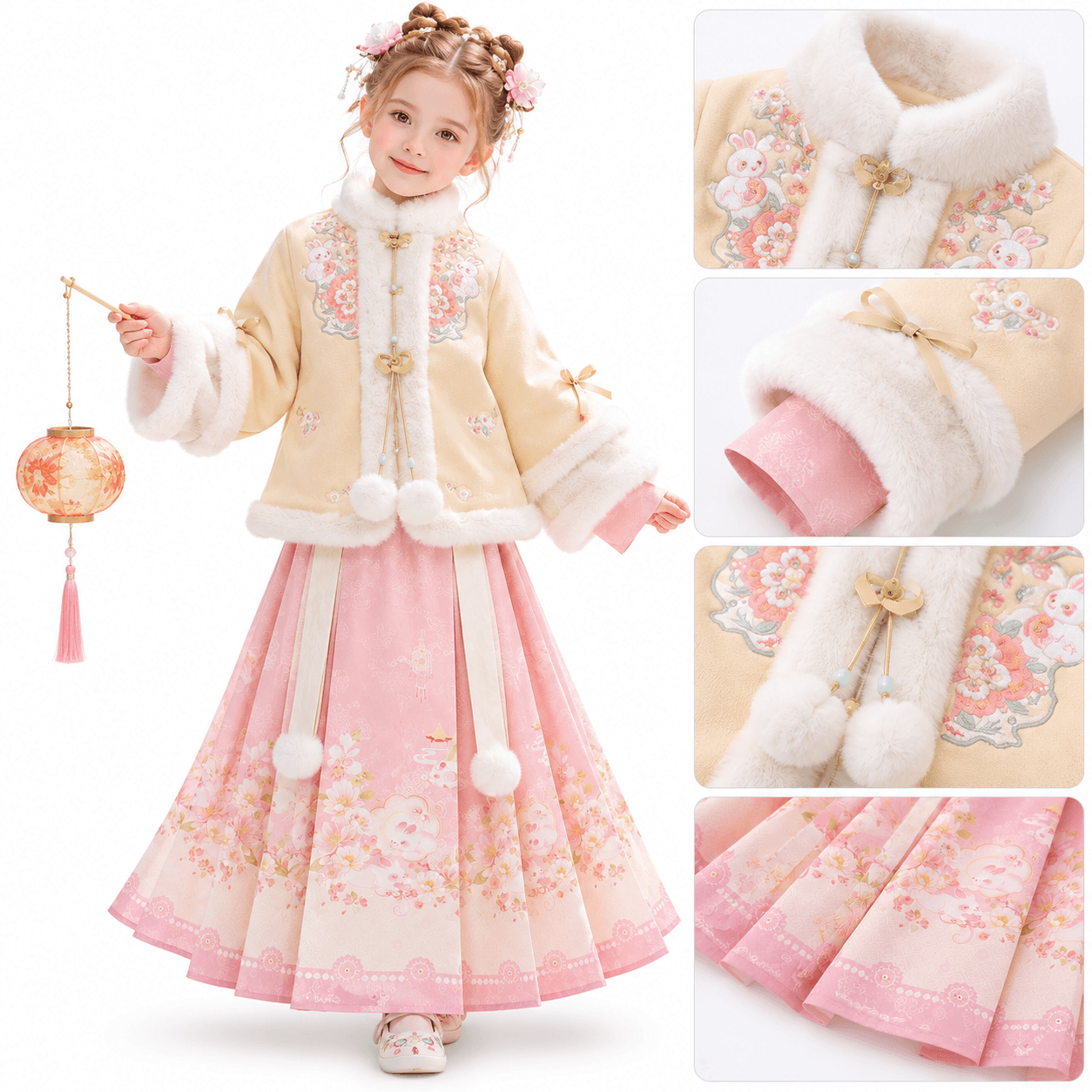 Escaping Princess Hanfu Dress for Girls alternate view