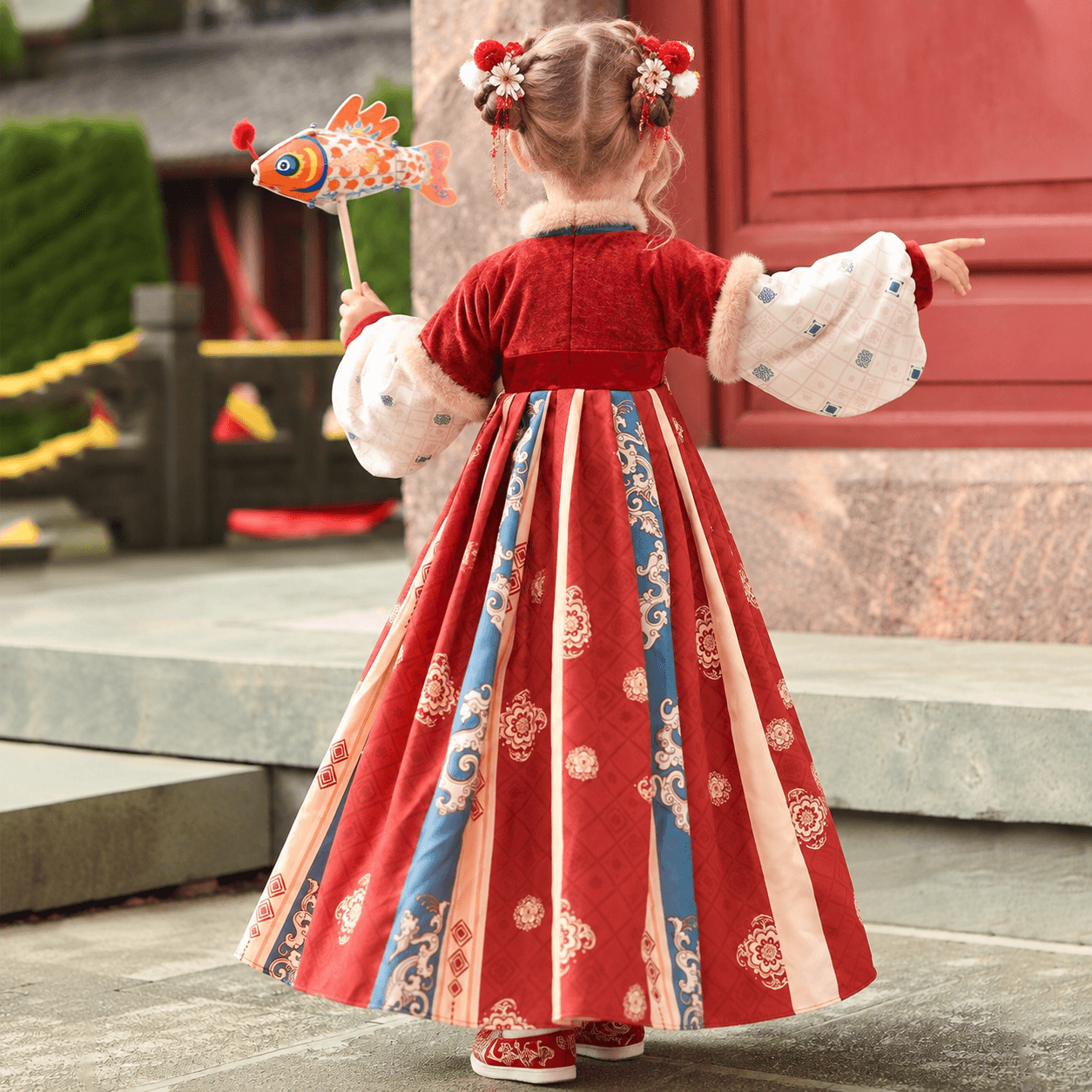 Dunhuang Princess Hanfu Dress for Girls thumbnail 4