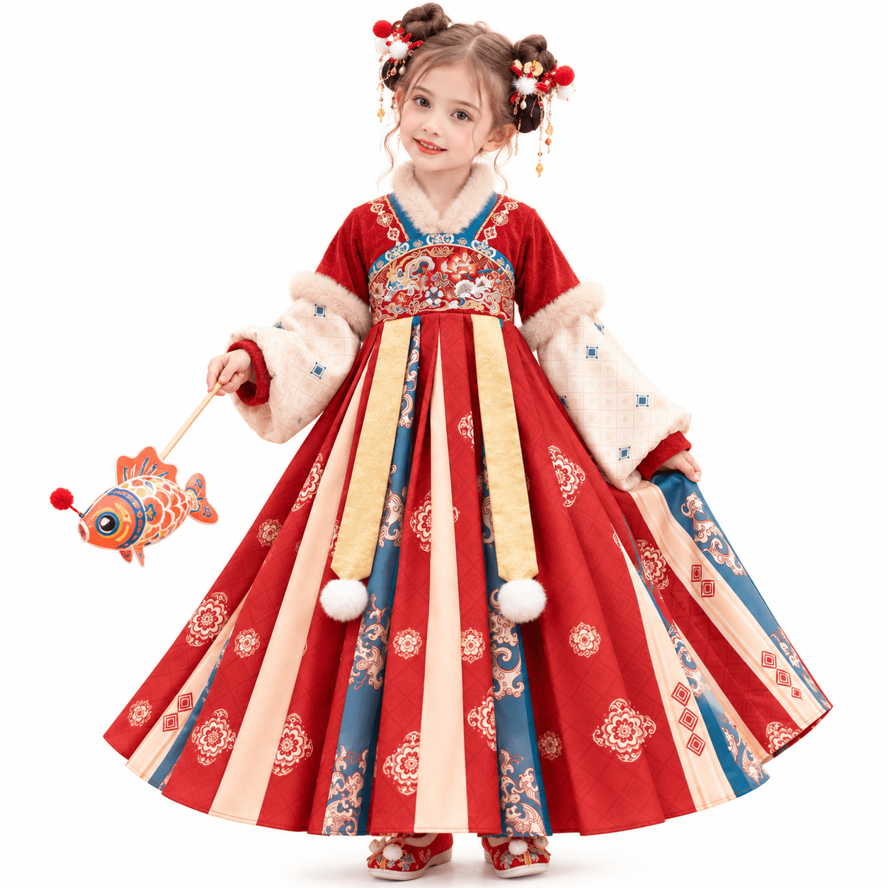 Dunhuang Princess Hanfu Dress for Girls